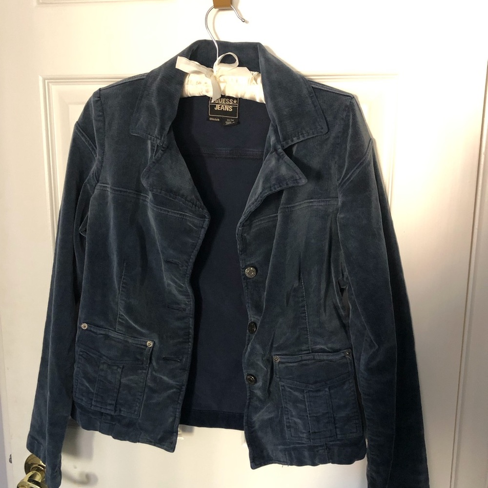 Guess Jeans Corduroy Blazer